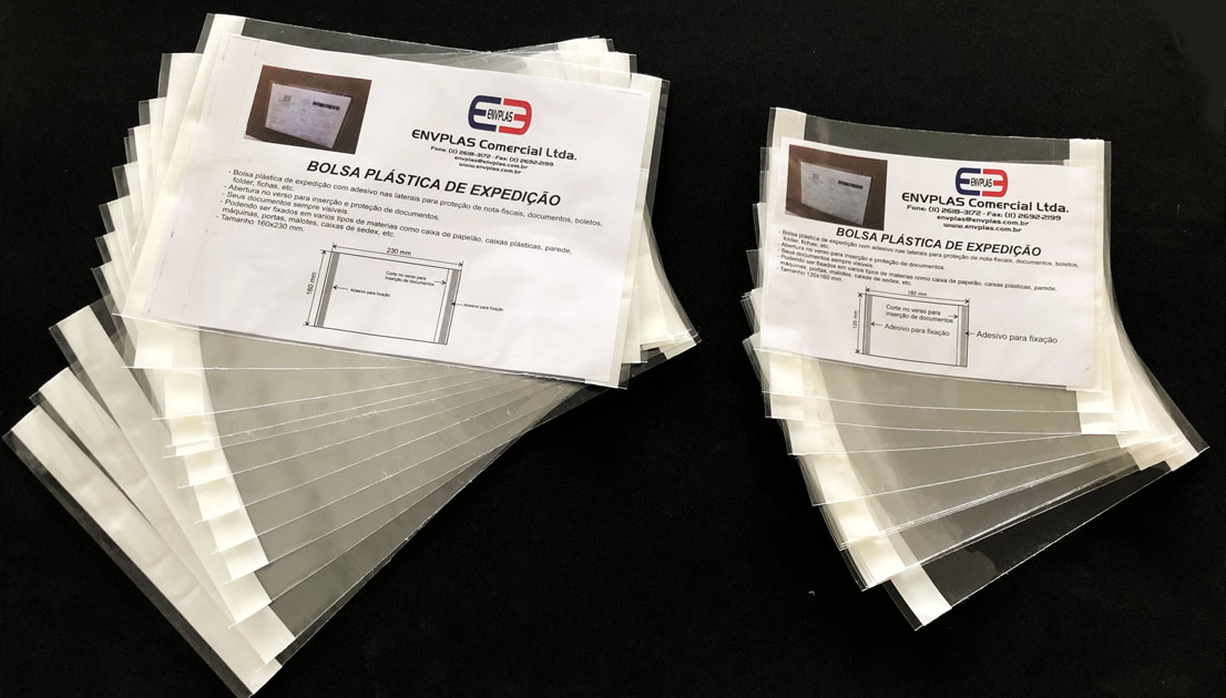 plastico canguru expedição awb e nota fiscal danfe